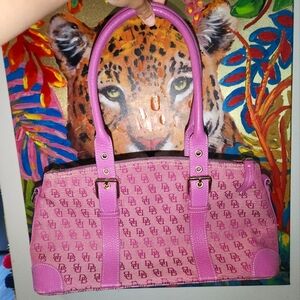 "Raspberry Riches" Vintage D&B Purse